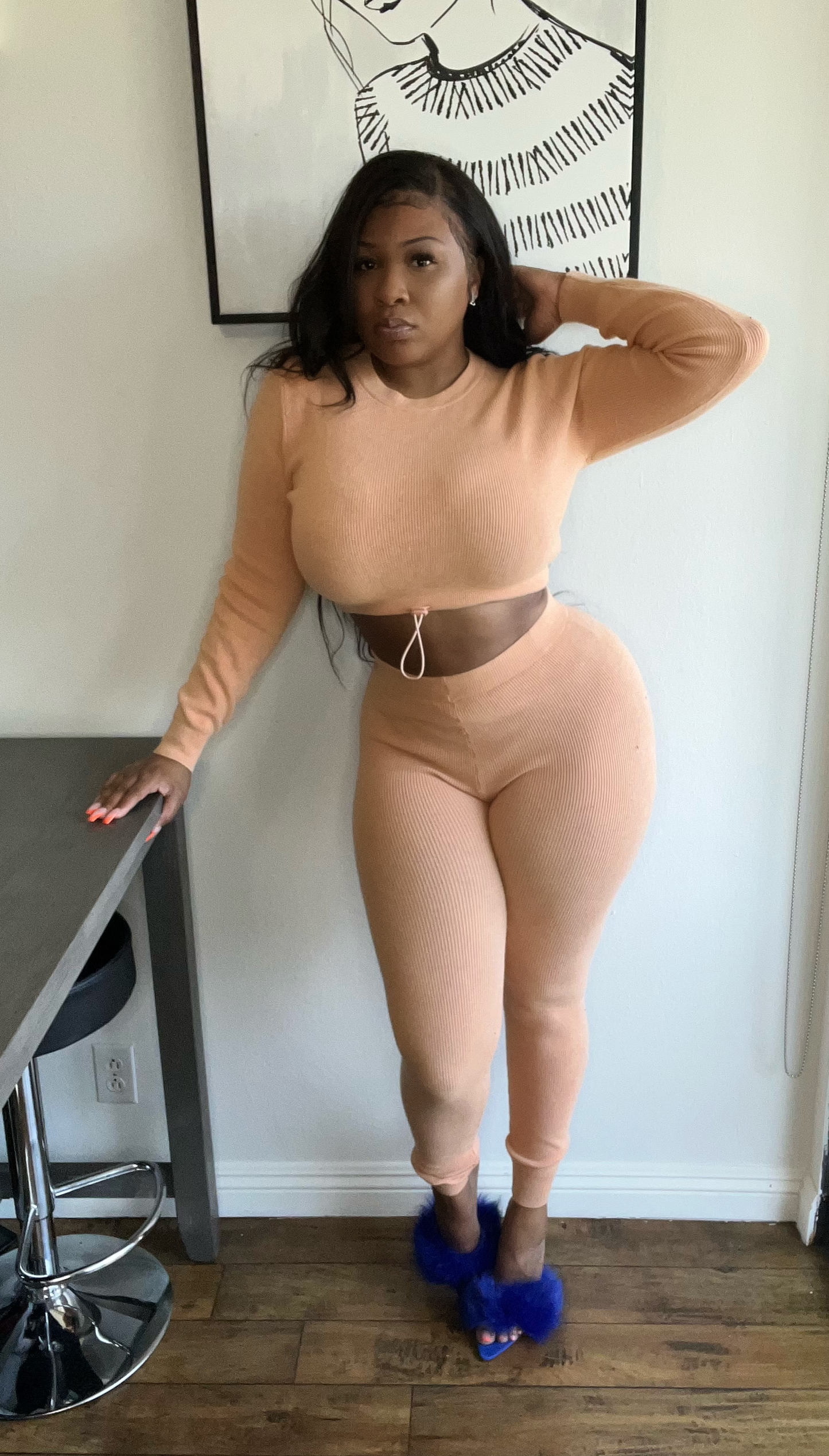 Peachy Long sleeve Spring 2 piece set